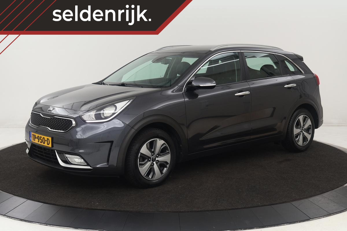 Kia Niro 1.6 GDi Hybrid DynamicLine | Trekhaak | Carplay | Camera | Half leder | PDC | Navigatie | Climate control | Cruise control