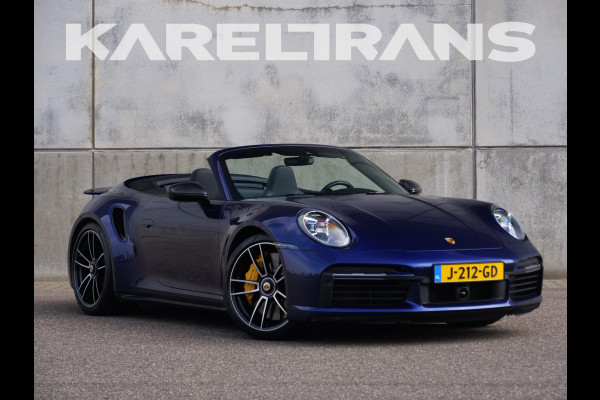 Porsche 911 Cabrio 3.8 Turbo S | NL auto | burmester | carbon | sport-uitlaat | vierwielsturing