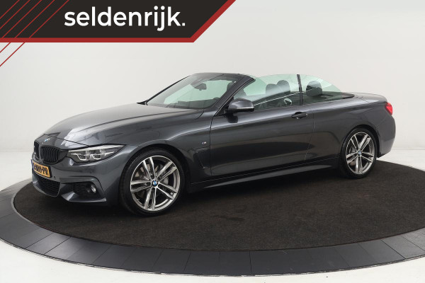 BMW 4 Serie Cabrio 440i M Sport | Stoel & stuurverwarming | Head-Up | Leder | Camera | Nekverwarming | Trekhaak | Harman/Kardon | Adaptief LED | Keyless | Navigatie