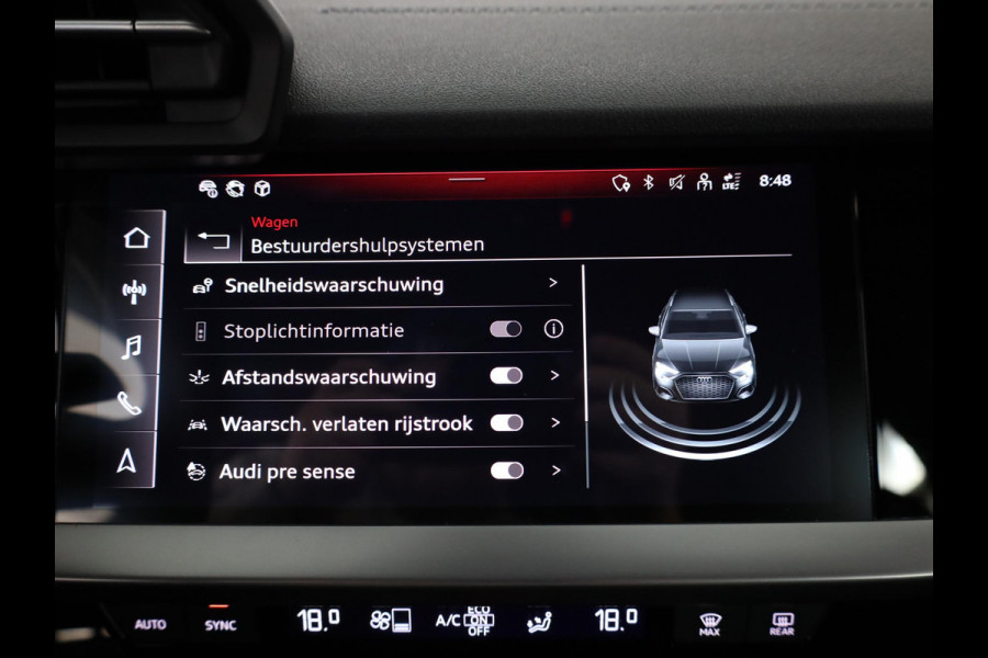 Audi A3 Sportback 30 TFSI S edition 110 pk S-tronic | Verlengde garantie | Navigatie | Parkeersensoren achter | LED koplampen | S-Line |
