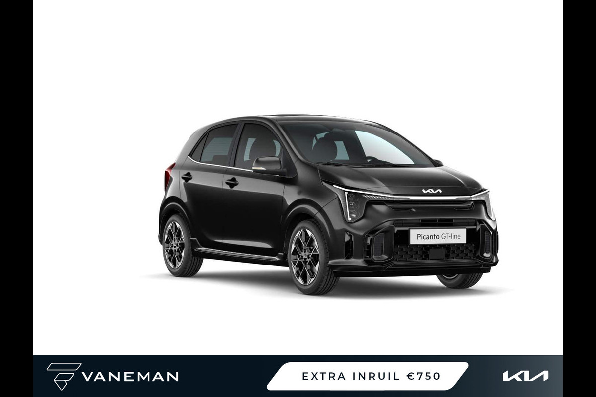 Kia Picanto 1.0 DPI GT-Line | Buitenspiegels elektrisch verstel- en verwarmbaar | Voorstoelen verwarmd Kia Picanto 1.0 DPI GT-Line | Buitenspiegels elektrisch verstel- en verwarmbaar | Voorstoelen verwarmd