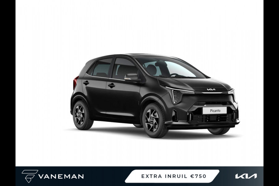 Kia Picanto 1.0 DPI DynamicLine | Buitenspiegels elektrisch verstel- en verwarmbaar | Apple Carplay / Android Auto