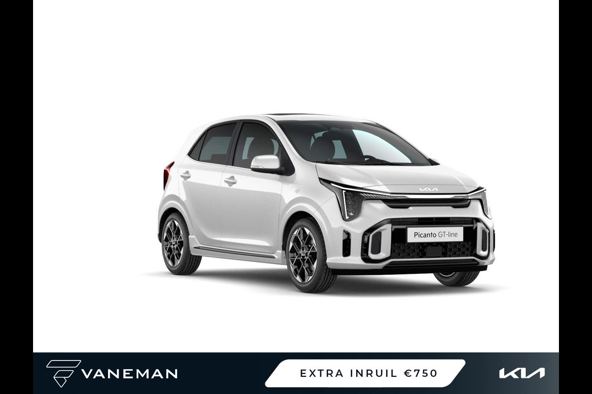 Kia Picanto 1.0 DPI GT-Line | Buitenspiegels elektrisch verstel- en verwarmbaar | Voorstoelen verwarmd Kia Picanto 1.0 DPI GT-Line | Buitenspiegels elektrisch verstel- en verwarmbaar | Voorstoelen verwarmd