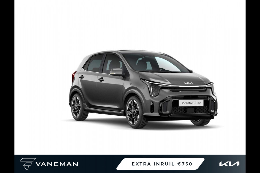 Kia Picanto 1.0 DPI GT-Line | Apple Carplay/Android Auto | Cruise control adaptief en stuurhulp