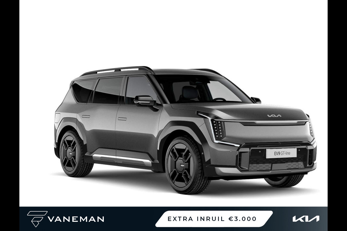 Kia EV9 GT-Line AWD 6p. 99.8 kWh | Binnenkort leverbaar | Warmtepomp Kia EV9 GT-Line AWD 6p. 99.8 kWh | Binnenkort leverbaar | Warmtepomp