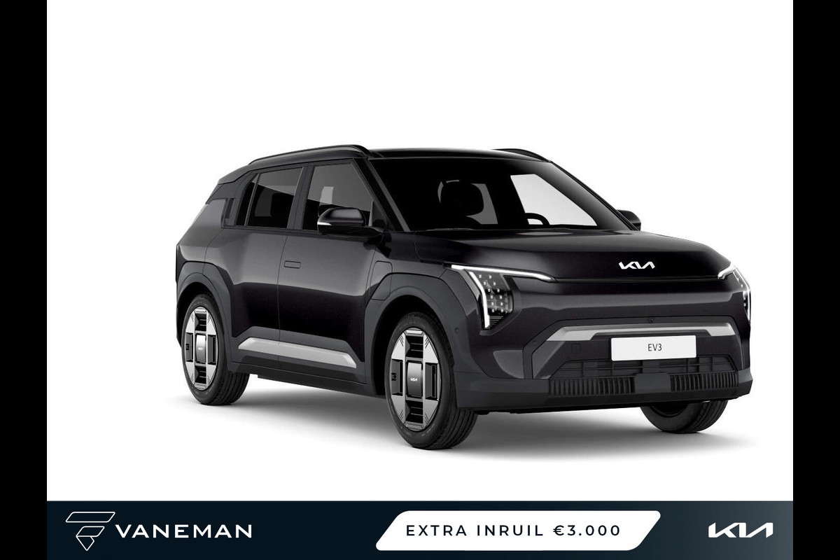 Kia EV3 Air 58.3 kWh | Lichtmetalen velgen 17" | Cruise control adaptief met Stop&Go Kia EV3 Air 58.3 kWh | Lichtmetalen velgen 17" | Cruise control adaptief met Stop&Go