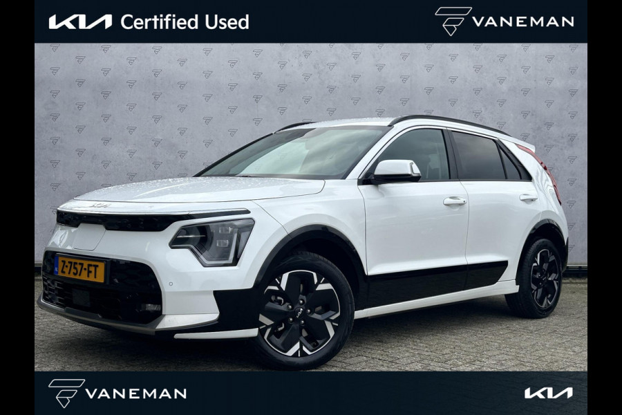 Kia Niro EV Edition Advanced 64.8 kWh Automaat | Navi | Camera | Cruise | Stoel & Stuurverwarming | Key-Less | Sensoren |