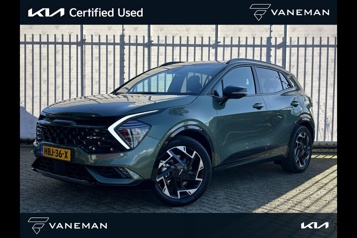 Kia Sportage 1.6 T-GDi MHEV GT-Line Automaat | Panoramadak | Leder/Alcantara | Camera | Navi | Stuur-/Stoelverwarming | 18” Velgen | Clima | Key-Less | PDC | Cruise | LED | Kia Sportage 1.6 T-GDi MHEV GT-Line Automaat | Panoramadak | Leder/Alcantara | Camera | Navi | Stuur-/Stoelverwarming | 18” Velgen | Clima | Key-Less | PDC | Cruise | LED |