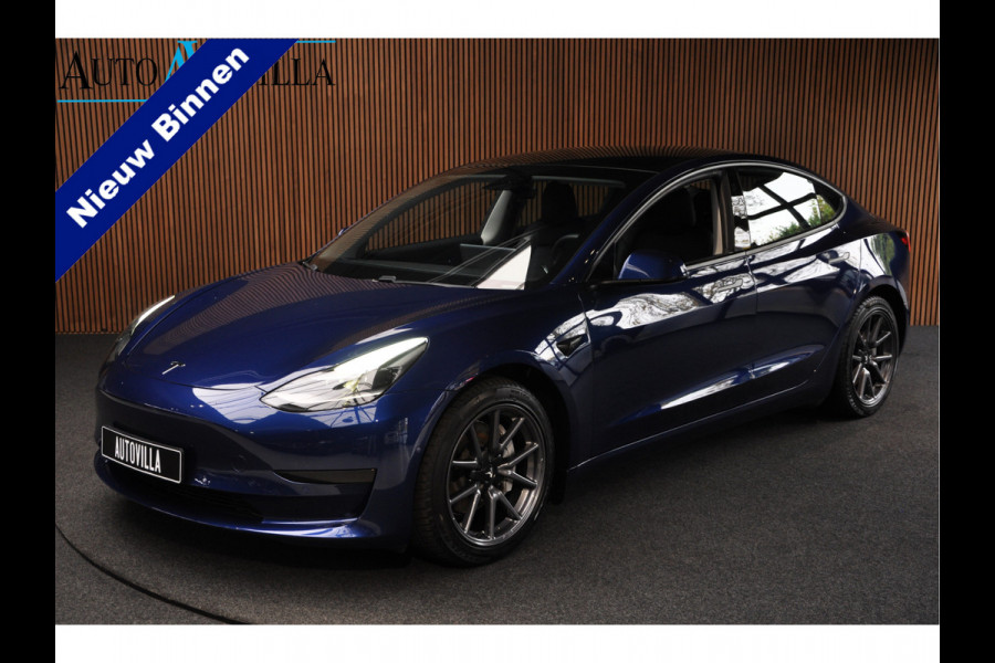Tesla Model 3 Autopilot ACC Stuurverwarm. Afneemb. trekhaak PDC Leer Navi Panoramadak 360° Elektr. achterklep Stoelverwarming voor & achter Climate voor & achter LM velgen BTW auto!