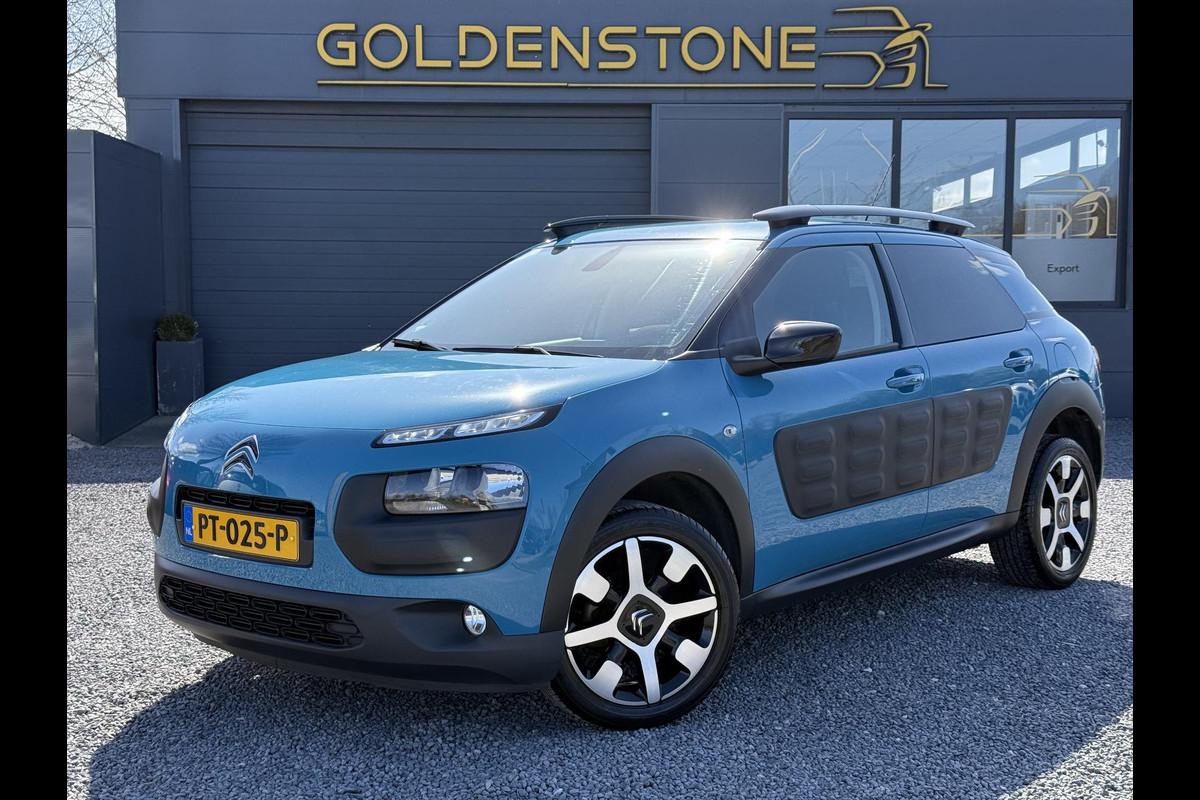 Citroën C4 Cactus 1.2 PureTech Shine 2e Eigenaar,Navi,Clima,Cruise,Camera,Elek Ramen,LM Velgen,N.A.P,Nieuwe APK Bij Aflevering