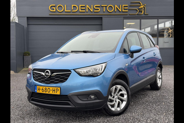 Opel Crossland X 1.2 Turbo Edition 1e Eigenaar,Apple Carplay,Airco,Cruise,6 Bak,Dealer Onderhouden,110pk,Lmv,N.A.P,APK tot 02-2026