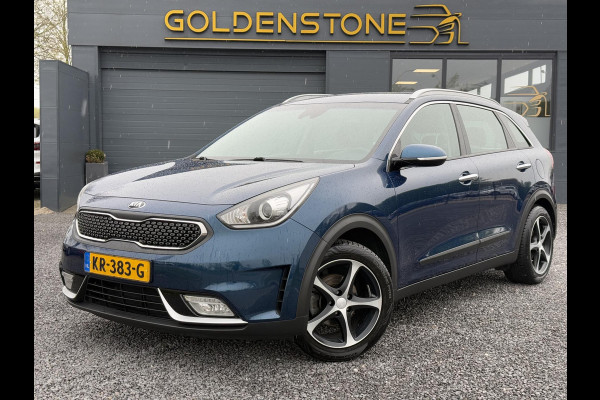 Kia Niro 1.6 GDi Hybrid First Edition Navi,Camera,Trekhaak,Stoelverw,Clima,Cruise,PDC,Carplay,Leder,Bluetooth,Elek ramen,LM velgen,N.A.P,APK tot 08-2025