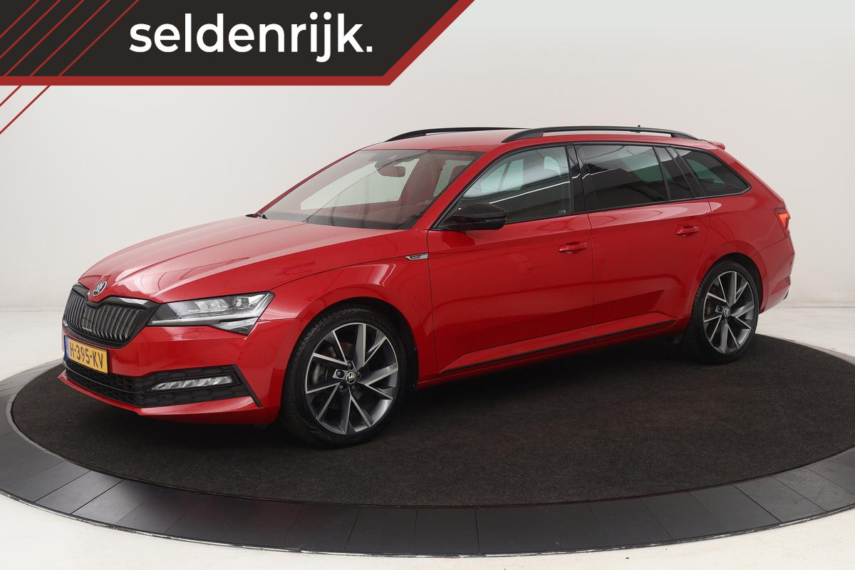 Škoda Superb 1.4 TSI iV Sportline | Trekhaak | Stoelverwarming | Matrix LED | Virtual Cockpit | Camera | Alcantara | Canton sound | Memory | Carplay | Navigatie | PHEV Škoda Superb 1.4 TSI iV Sportline | Trekhaak | Stoelverwarming | Matrix LED | Virtual Cockpit | Camera | Alcantara | Canton sound | Memory | Carplay | Navigatie | PHEV