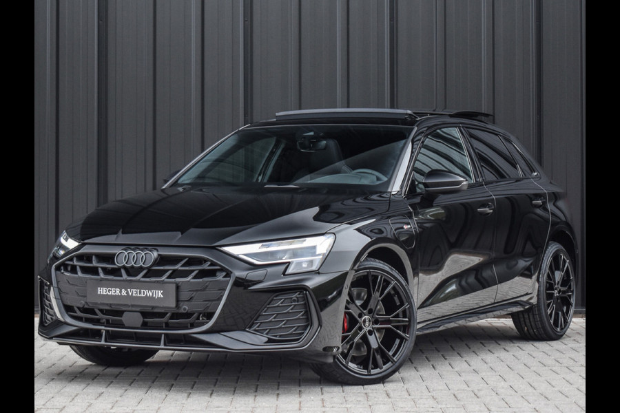 Audi A3 Sportback 45 TFSI e S EDITION COMPETITION | PANORAMADAK | S-SEATS | SONOS SOUND | CAMERA | BLACK-OPTIC | AMBIANCE INTERIEUR