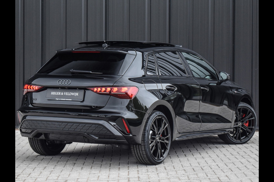 Audi A3 Sportback 45 TFSI e S EDITION COMPETITION | PANORAMADAK | S-SEATS | SONOS SOUND | CAMERA | BLACK-OPTIC | AMBIANCE INTERIEUR