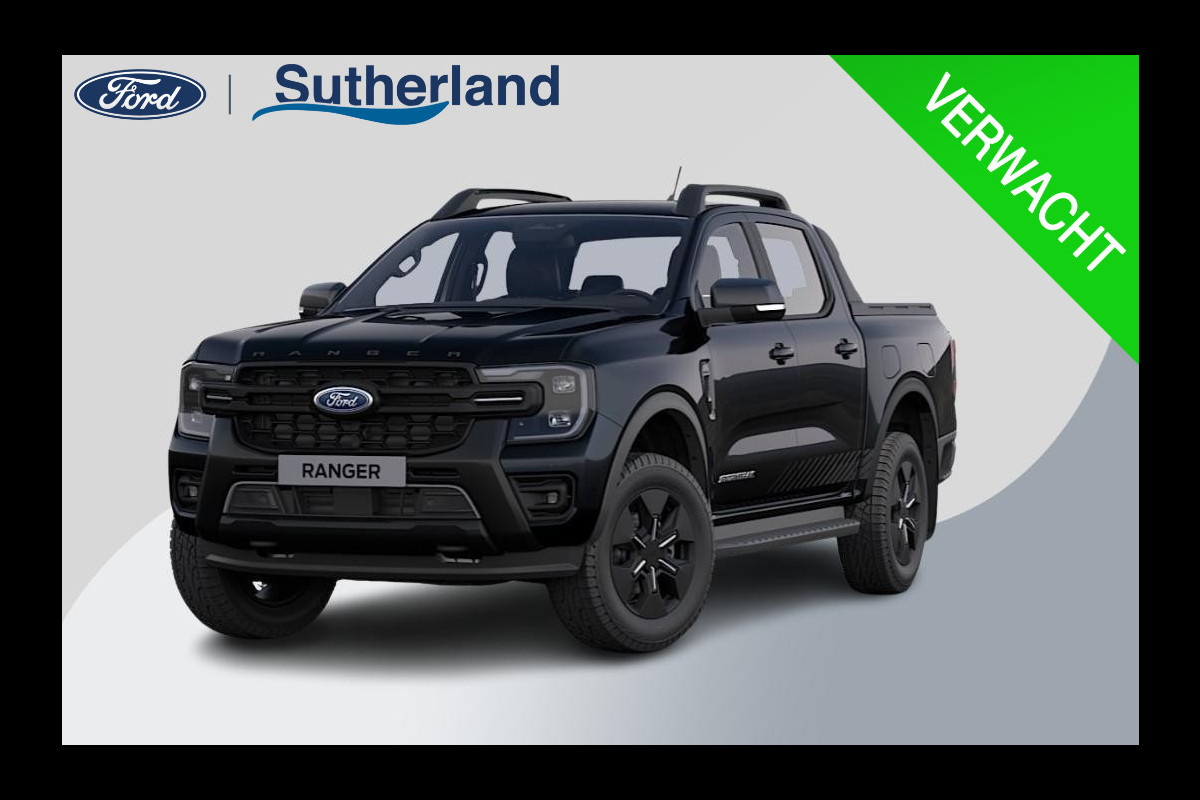 Ford Ranger 2.3 PHEV Stormtrak Double Cab 281pk | 5 persoons! | Technology Pack Plus Trailer | Cargo Area Pack | Power Rollertop | Prijs excl. BTW incl. BPM | laadkabel mode 3 16A Ford Ranger 2.3 PHEV Stormtrak Double Cab 281pk | 5 persoons! | Technology Pack Plus Trailer | Cargo Area Pack | Power Rollertop | Prijs excl. BTW incl. BPM | laadkabel mode 3 16A