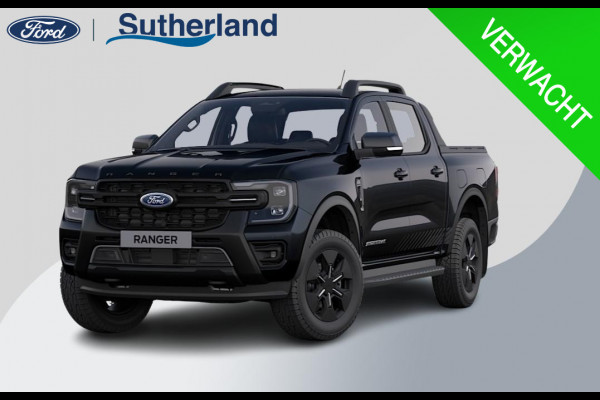 Ford Ranger 2.3 PHEV Stormtrak Double Cab 281pk | 5 persoons! | Technology Pack Plus Trailer | Cargo Area Pack | Power Rollertop | Prijs excl. BTW incl. BPM | laadkabel mode 3 16A