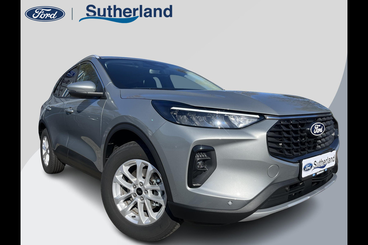 Ford Kuga 2.5 PHEV Titanium 243pk Ford Voorraad | SCI |  Wegklapbare Trekhaak | Gratis Laadpaal !  | Solar Silver | Incl 4.000,- Voordeel !