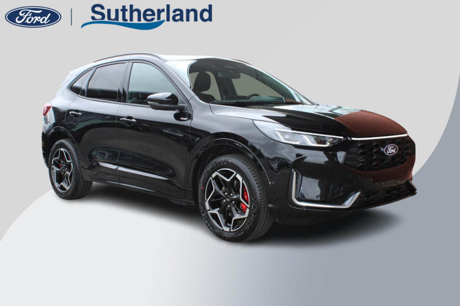 Ford Kuga 2.5 PHEV ST-Line X | Panoramadak + Technology Pack + Winter Pack + Wegklapbare trekhaak + 19 inch lichtmetalen velgen | Agate black | 2.100 kg trekgewicht | Prijs incl. 4.000 EU Ford voordeel