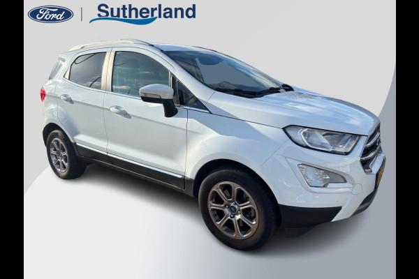 Ford EcoSport 1.0 EcoBoost Titanium 125pk | Navigatie | Winter Pack | Apple Carplay / Android Auto | PDC Achter | Cruise Control | Privacy Glass