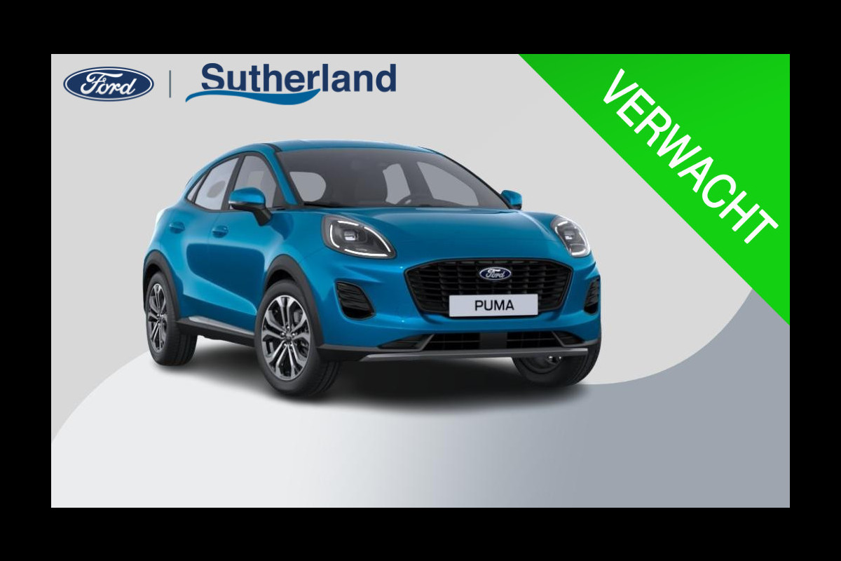Ford Puma 1.0 EcoBoost Hybrid Titanium 125pk | Winter Pack | Comfort Pack | Driver Assistance Pack | All Weather banden Ford Puma 1.0 EcoBoost Hybrid Titanium 125pk | Winter Pack | Comfort Pack | Driver Assistance Pack | All Weather banden