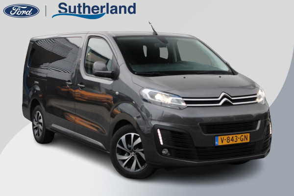 Citroën Jumpy 2.0 BlueHDI 120 Business XL DC S&S Zuid | Dubbele Cabine | Xenon | Stoelverwarming | Dodehoeksensoren | Trekhaak | Navigatie |