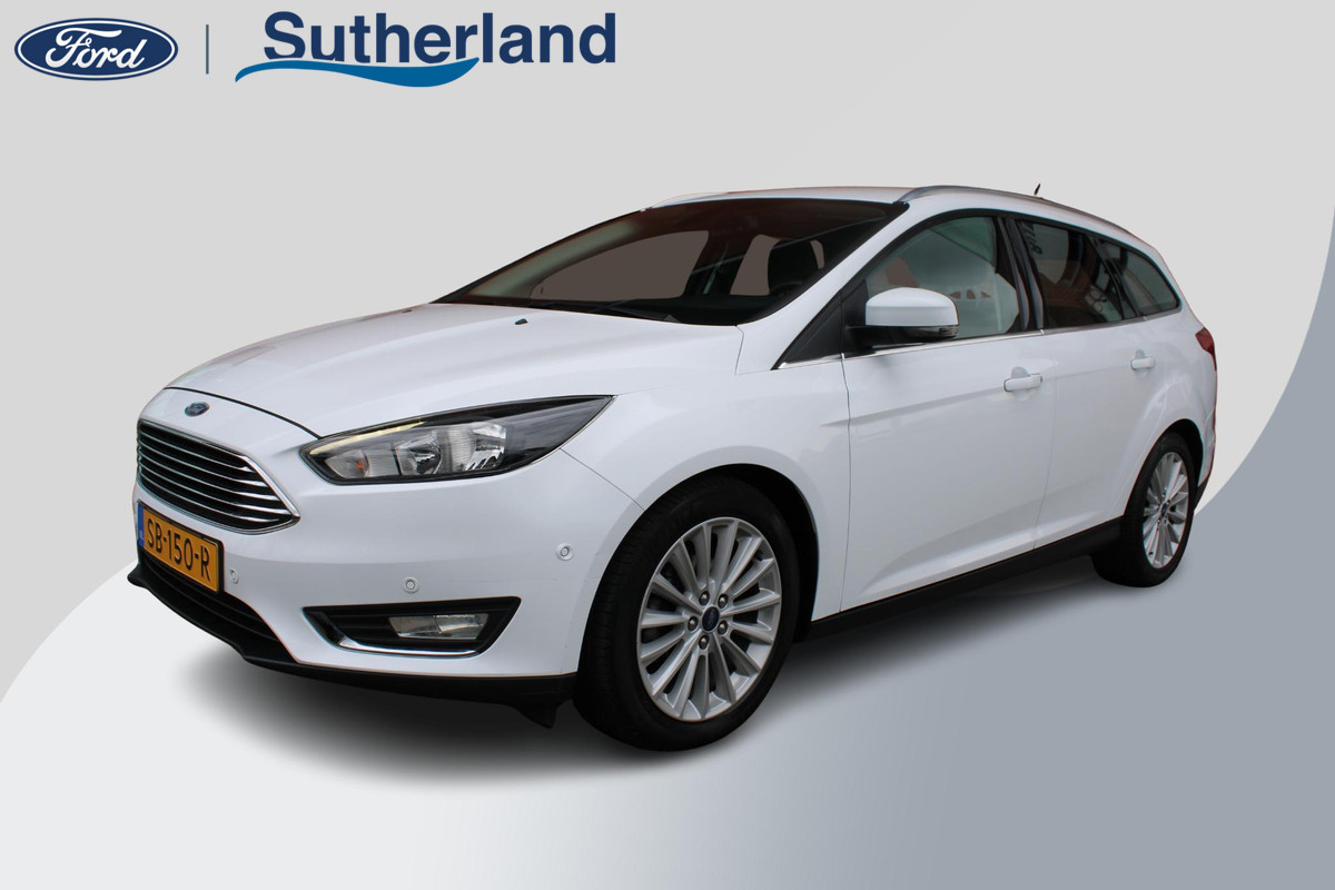 Ford FOCUS Wagon 1.0 Ecoboost 125 PK Titanium | Trekhaak | 17 Inch Lichtmetalen Velgen | Climate Control | Cruise Control |
