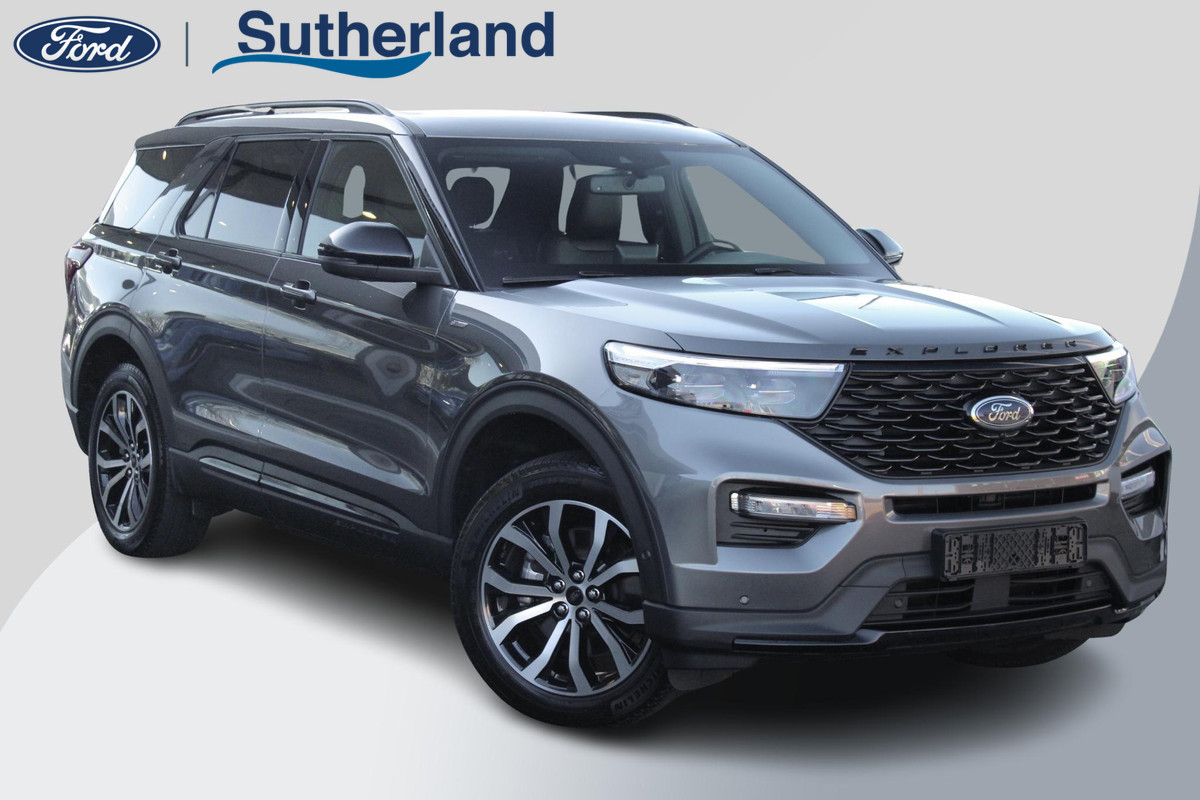 Ford Explorer 3.0 V6 EcoBoost PHEV ST-Line 457pk | Full LED | Adaptieve Cruise | Panoramadak | Trekhaak Afneembaar | Verlengde Fabrieksgarantie tot 07-2028 Ford Explorer 3.0 V6 EcoBoost PHEV ST-Line 457pk | Full LED | Adaptieve Cruise | Panoramadak | Trekhaak Afneembaar | Verlengde Fabrieksgarantie tot 07-2028
