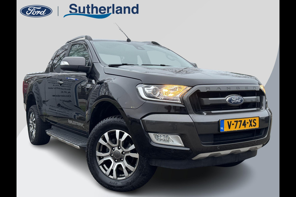 Ford Ranger 3.2 TDCi Wildtrak Supercab 200pk SCI Automaat | Trekhaak | Achteruitrijcamera | Adaptieve Cruise | Voorruit verwarming | Rollertop Ford Ranger 3.2 TDCi Wildtrak Supercab 200pk SCI Automaat | Trekhaak | Achteruitrijcamera | Adaptieve Cruise | Voorruit verwarming | Rollertop