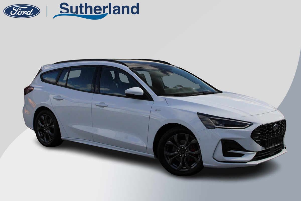 Ford Focus 1.0 EcoBoost Hybrid ST Line X 155pk | Driver Assistance Pack | Winter Pack | Panoramadak | Head up Display | Matrix LED | Verlengde fabrieksgarantie tot 10-2028 Ford Focus 1.0 EcoBoost Hybrid ST Line X 155pk | Driver Assistance Pack | Winter Pack | Panoramadak | Head up Display | Matrix LED | Verlengde fabrieksgarantie tot 10-2028
