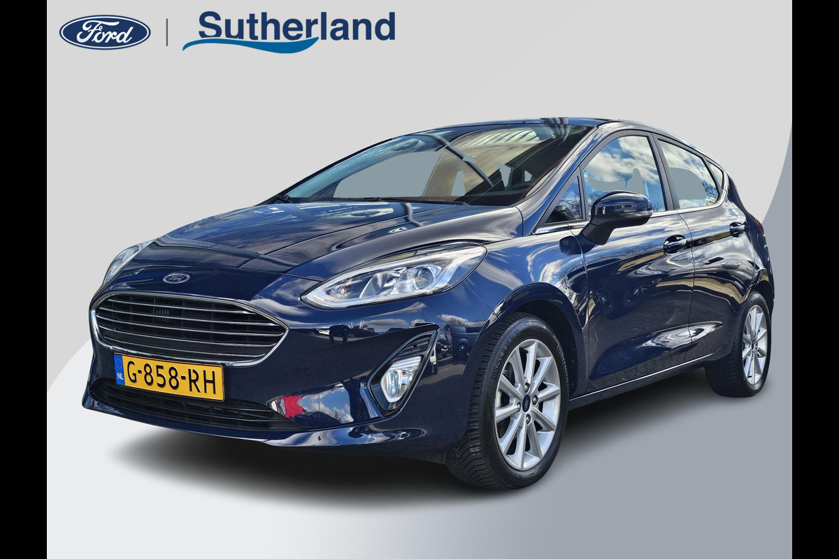 Ford Fiesta 1.0 EcoBoost Titanium | Automaat | Apple carplay/Android auto | Cruise control | Climate control | Lane assist