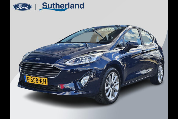Ford Fiesta 1.0 EcoBoost Titanium | Automaat | Apple carplay/Android auto | Cruise control | Climate control | Lane assist