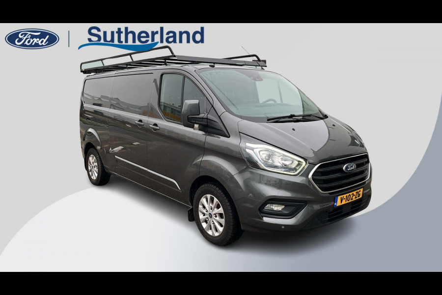 Ford Transit Custom 300 2.0 TDCI L2H1 Limited | Winter Pack | Cruise Control | Achteruitrij camera | Imperiaal | Trekhaak | 2800 KG trekgewicht