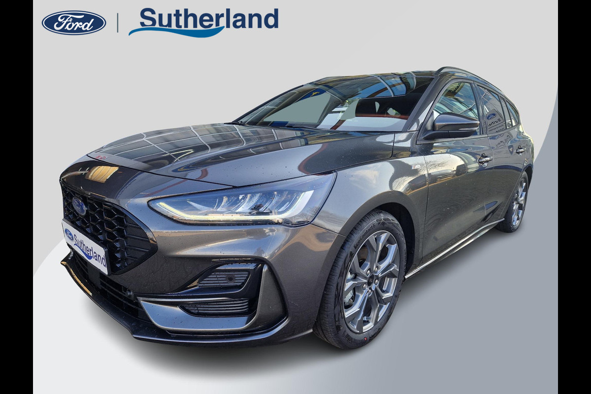 Ford Focus 1.0 EcoBoost Hybrid ST Line Wagon | Locatie Drachten | Automaat | Winterpack | 12.3 inch Digital Cockpit | Achteruitrijcamera | Draadloos opladen | Keyless Entry | EIND APRIL LEVERBAAR Ford Focus 1.0 EcoBoost Hybrid ST Line Wagon | Locatie Drachten | Automaat | Winterpack | 12.3 inch Digital Cockpit | Achteruitrijcamera | Draadloos opladen | Keyless Entry | EIND APRIL LEVERBAAR