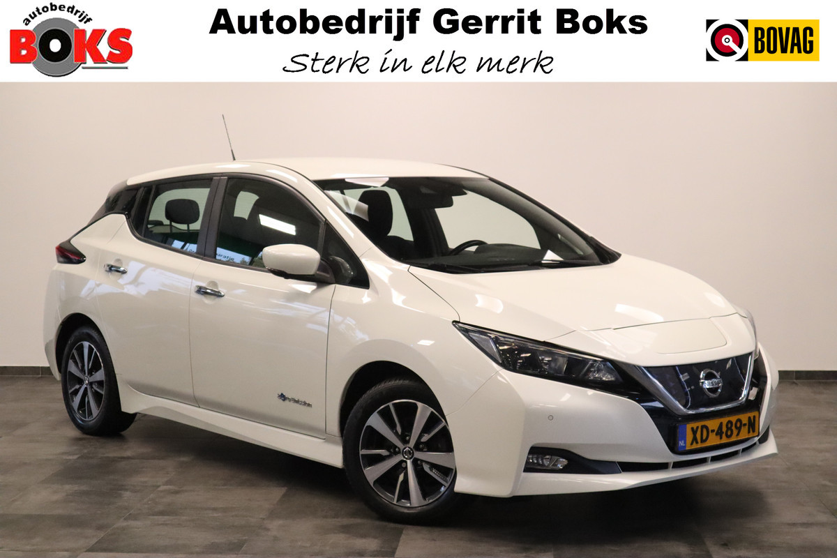 Nissan Leaf Acenta 40 kWh 150pk Navigatie, Cruise Control 360 Camera, 16LMV. Valt in de Subsidie regeling.