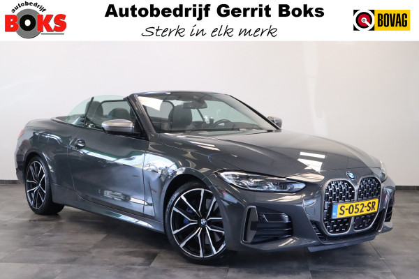 BMW 4 Serie Cabrio M440i xDrive High Executive 374PK Navigatie 360Camera Volleder Apple carplay 19LMV Head up