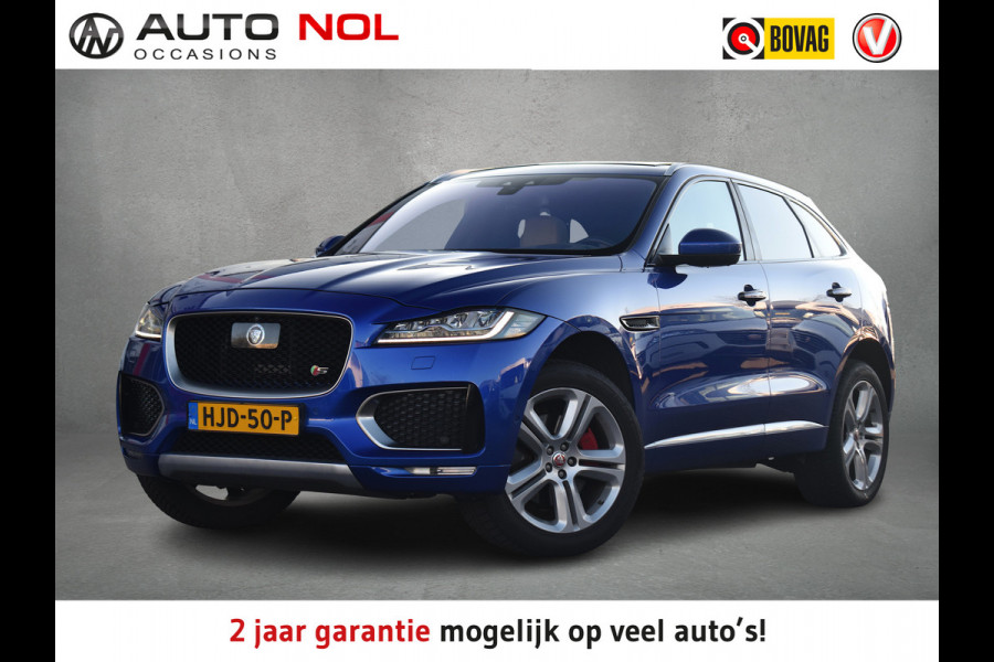 Jaguar F-Pace 3.0 S First Edition AWD | 381 pk | Meridian | Apple CarPlay | Pano | HUD