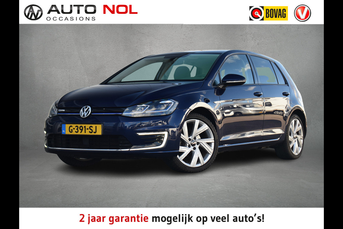 Volkswagen e-Golf e-Golf | Warmtepomp | Virtual | CarPlay | Stoelverwarming Volkswagen e-Golf e-Golf | Warmtepomp | Virtual | CarPlay | Stoelverwarming