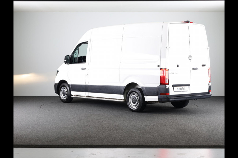 Volkswagen Crafter 35 2.0 TDI L3H3 EURO VI 140 pk Automaat (DSG) | Verlengde garantie | Navigatie | Parkeersensoren (Zijflankbescherming) | Achteruitrijcamera | Cruise control | 2 zitplaatsen rechtsvoor |