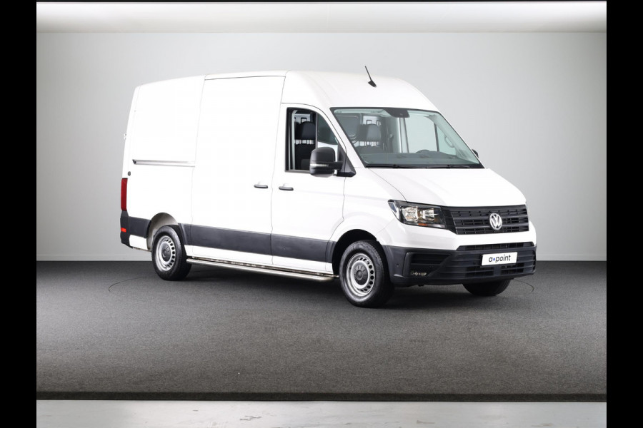 Volkswagen Crafter 35 2.0 TDI L3H3 EURO VI 140 pk Automaat (DSG) | Verlengde garantie | Navigatie | Parkeersensoren (Zijflankbescherming) | Achteruitrijcamera | Cruise control | 2 zitplaatsen rechtsvoor |