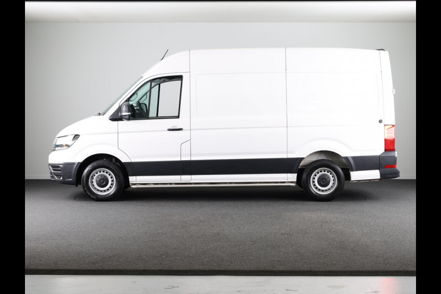 Volkswagen Crafter 35 2.0 TDI L3H3 EURO VI 140 pk Automaat (DSG) | Verlengde garantie | Navigatie | Parkeersensoren (Zijflankbescherming) | Achteruitrijcamera | Cruise control | 2 zitplaatsen rechtsvoor |