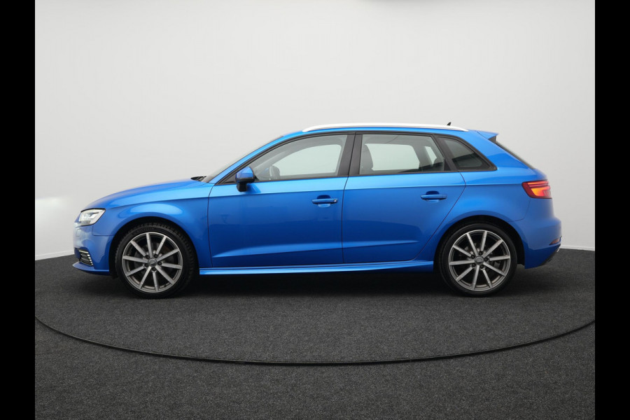 Audi A3 Sportback 40 e-tron Advance Sport Plug In Hybrid | PHEV | Trekhaak Afneembaar | Navi | Adaptive Cruise | Sportstoelen Verwarmend | Spraakbediening |