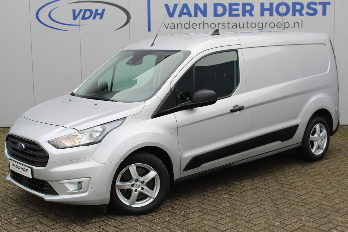 Ford Transit Connect 1.5-120pk EcoBlue S&S L2 Trend AUTOMAAT ! Opgelet ! Deze nette en luxe Ford Connect kan u nog jaren tot dienst zijn ! Navigatie, telefoonvoorb., volautm. airco, stoel-, spiegel- en voorraamverw., cruise control, camera, pdc v+a, metallic lak, LM wielen etc. Ford Transit Connect 1.5-120pk EcoBlue S&S L2 Trend AUTOMAAT ! Opgelet ! Deze nette en luxe Ford Connect kan u nog jaren tot dienst zijn ! Navigatie, telefoonvoorb., volautm. airco, stoel-, spiegel- en voorraamverw., cruise control, camera, pdc v+a, metallic lak, LM wielen etc.