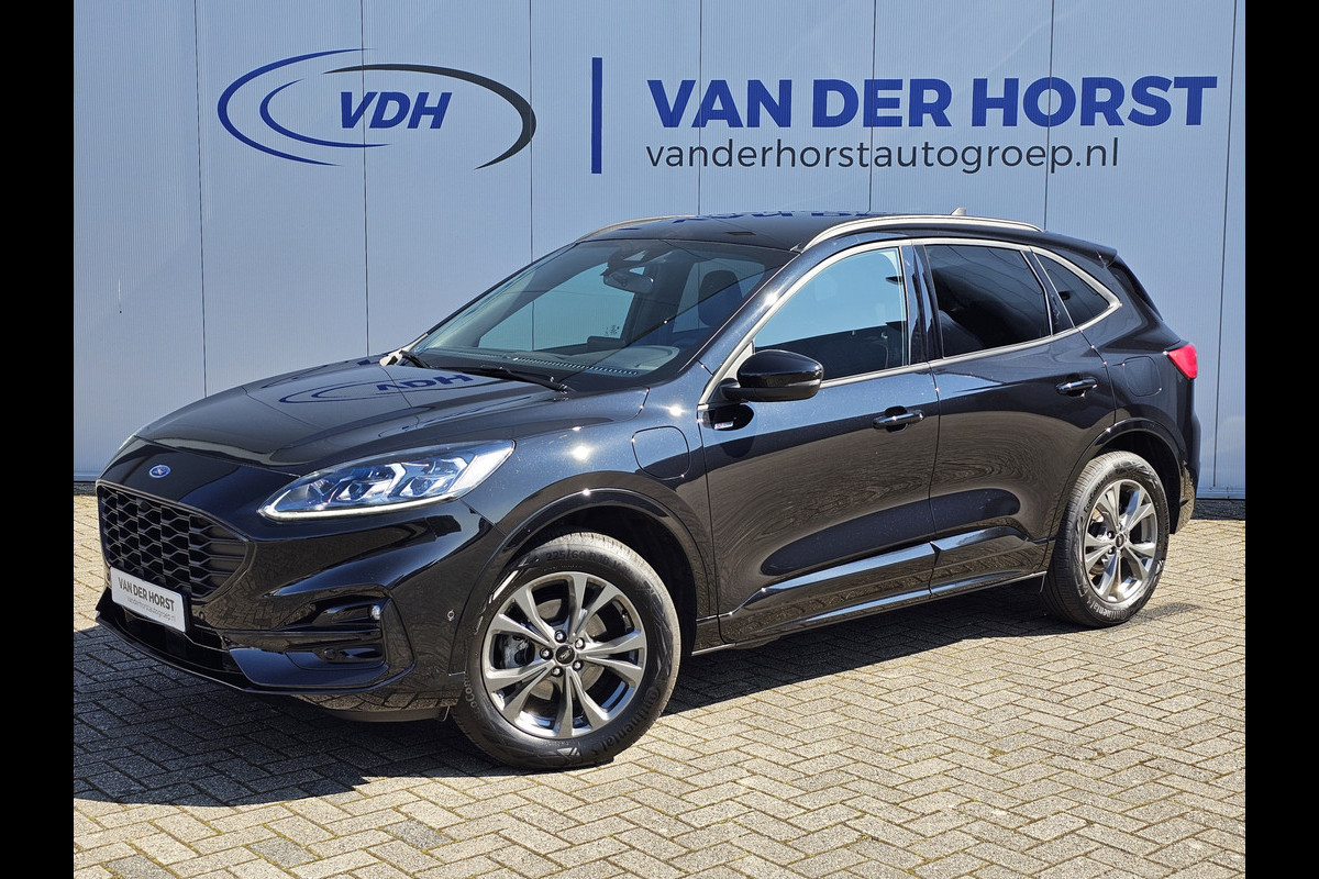 Ford Kuga 2.5 225 pk PHEV ST-Line X Plug-in Hybrid Trekhaak- Stoel-stuur-voorruit verwarming- elektr. achterklep Fab.Gar. t/m 03-2028, Winter Pack, Drivers Assistance Pack, Acteruitrijcamera Ford Kuga 2.5 225 pk PHEV ST-Line X Plug-in Hybrid Trekhaak- Stoel-stuur-voorruit verwarming- elektr. achterklep Fab.Gar. t/m 03-2028, Winter Pack, Drivers Assistance Pack, Acteruitrijcamera