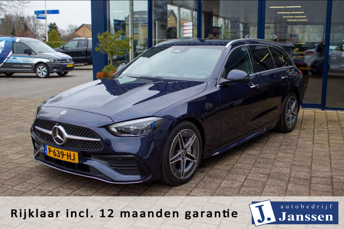 Mercedes-Benz C-Klasse Estate 180 AMG Line | Prijs rijklaar incl. 12 mnd garantie + verlengde fabrieksgarantie tm 22-03-2027 | Mercedes-Benz C-Klasse Estate 180 AMG Line | Prijs rijklaar incl. 12 mnd garantie + verlengde fabrieksgarantie tm 22-03-2027 |