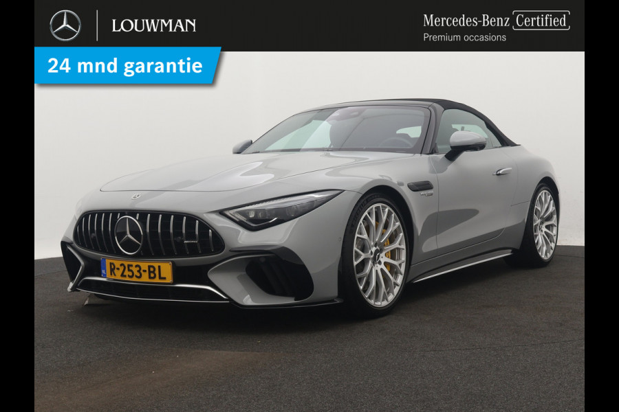 Mercedes-Benz SL-Klasse Roadster AMG 63 4MATIC+ | Multi spaaks lichtmetalen velgen AMG | Navigatie | Wide screen | Parking support met camera | Inclusief 24 maanden MB Certified garantie voor Europa.