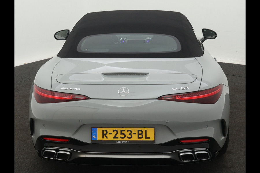 Mercedes-Benz SL-Klasse Roadster AMG 63 4MATIC+ | Multi spaaks lichtmetalen velgen AMG | Navigatie | Wide screen | Parking support met camera | Inclusief 24 maanden MB Certified garantie voor Europa.