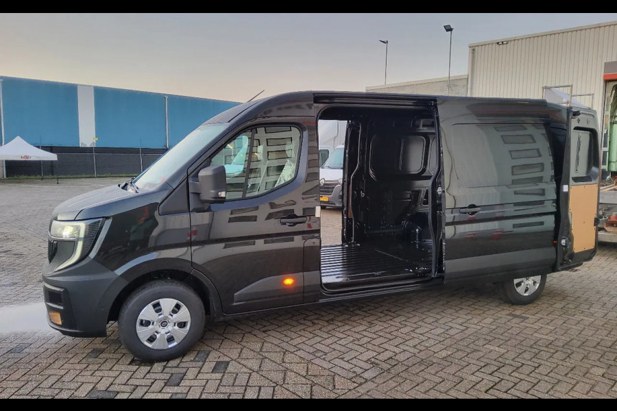 Renault Master 150.35 EURO 6 L3H2 GESLOTEN ZWART METALLIC - 2x ZIJSCHUIFDEUR - V-10-KNG - BPM VRIJ!