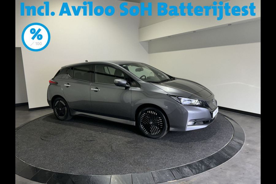 Nissan Leaf N-Connecta 39 kWh | Stoelverwarming | Rondomzicht camera | Adaptive cruise control | SoH ( batterijtest ) 93.8 % score