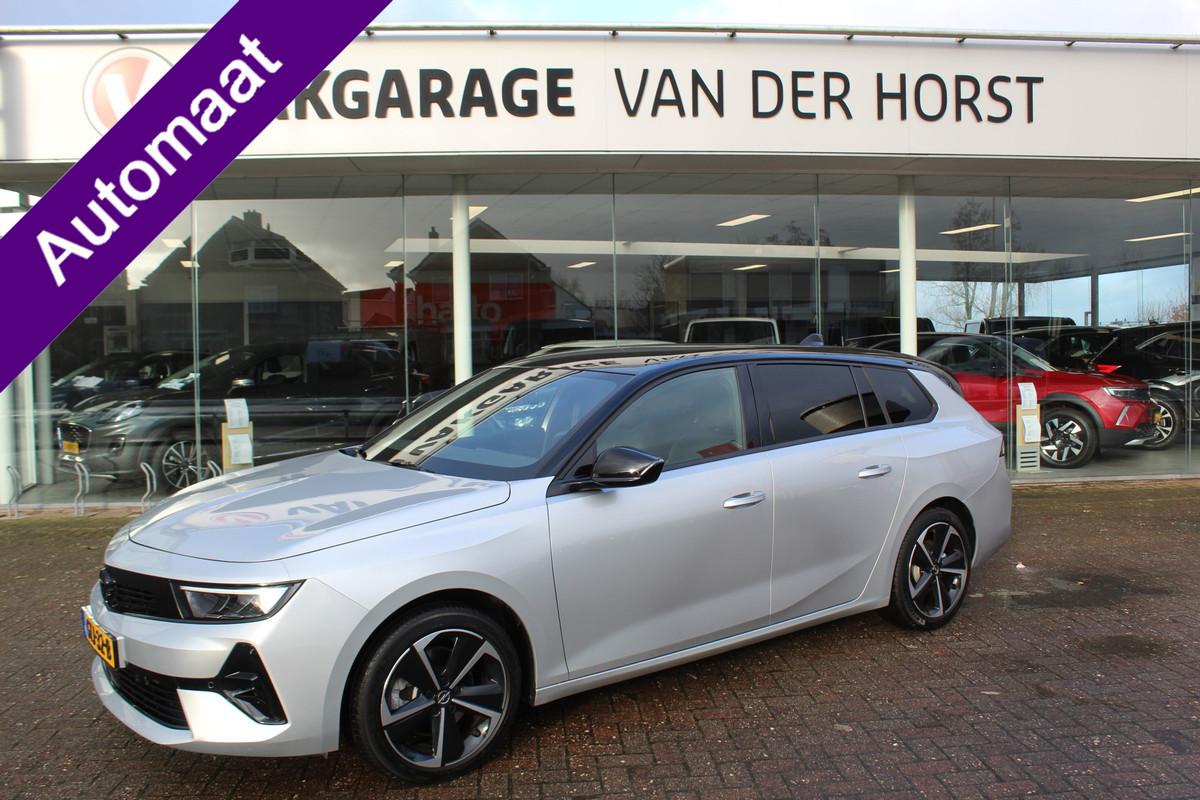 Opel Astra Sports Tourer 1.2 Turbo GS Line , 130 pk Automaat Climate control , Cruise control , Stoelverwarming , Bluetooth LED dag rijverlichting , AGR Stoel Opel Astra Sports Tourer 1.2 Turbo GS Line , 130 pk Automaat Climate control , Cruise control , Stoelverwarming , Bluetooth LED dag rijverlichting , AGR Stoel